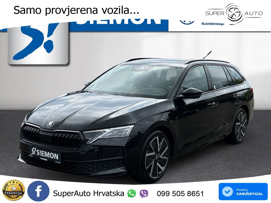 Škoda Octavia Combi 2.0 TDI (150 KS) DSG SportLine LED+GR SJED+ACC