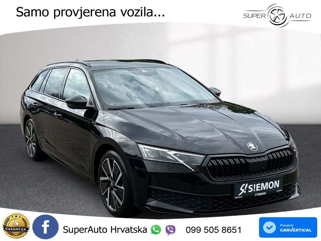 Škoda Octavia Combi 2.0 TDI (150 KS) DSG SportLine LED+GR SJED+ACC