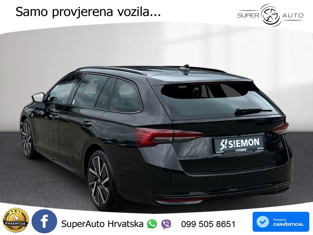 Škoda Octavia Combi 2.0 TDI (150 KS) DSG SportLine LED+GR SJED+ACC