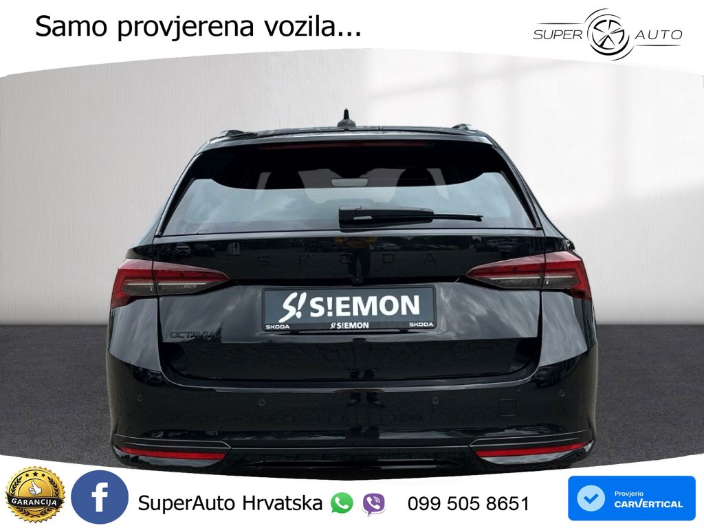 Škoda Octavia Combi 2.0 TDI (150 KS) DSG SportLine LED+GR SJED+ACC