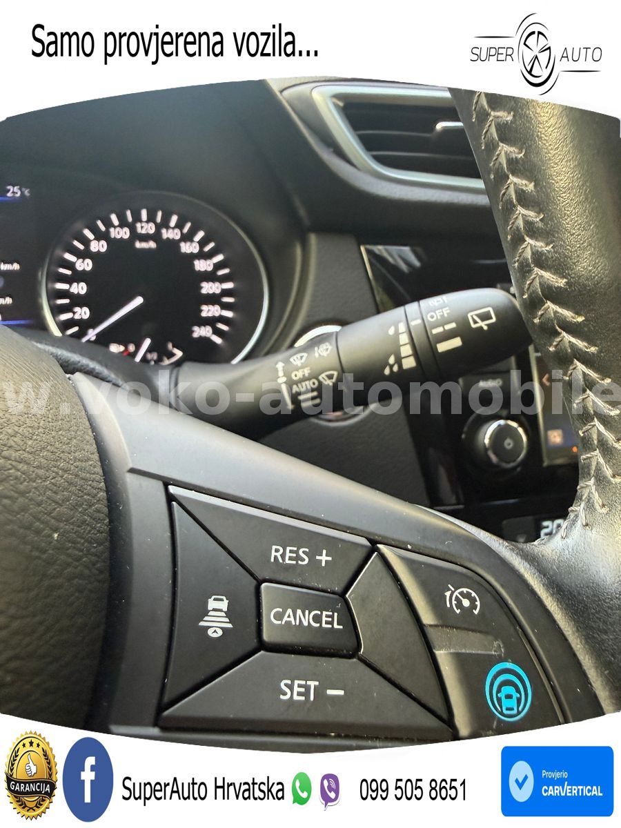 Nissan Qashqai 1.7 dCi (150 KS) 4x4 Xtronic Tekna LED+GR SJED+ACC