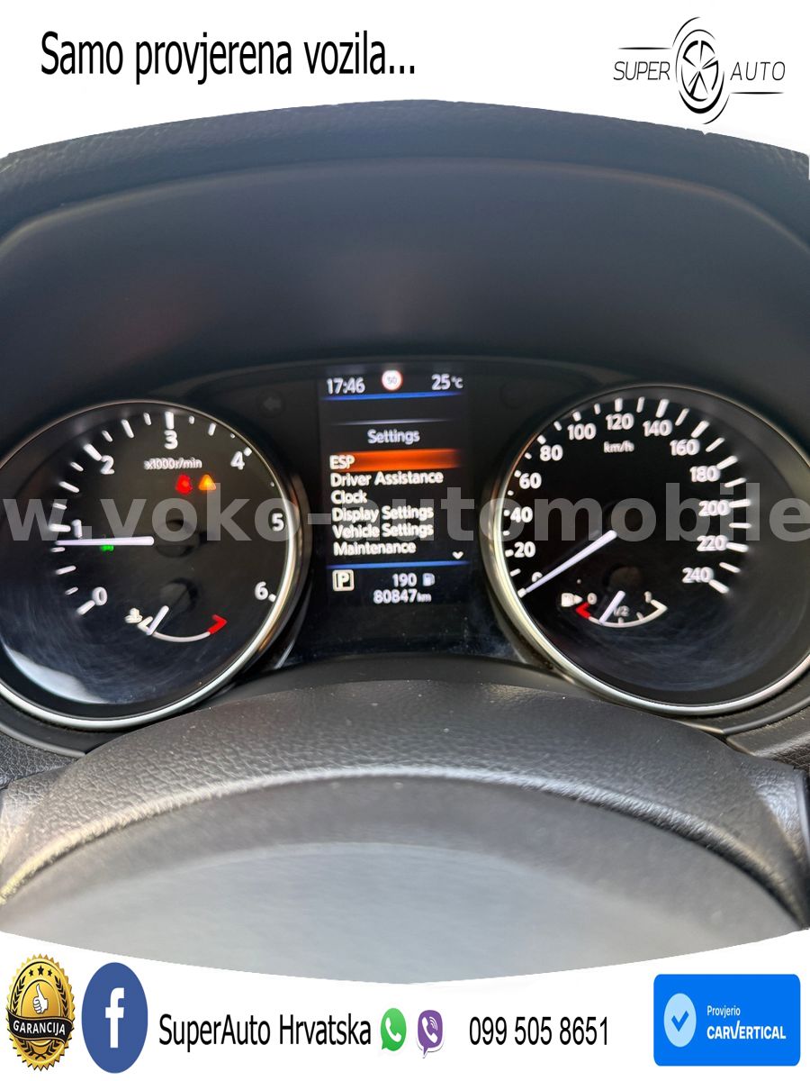 Nissan Qashqai 1.7 dCi (150 KS) 4x4 Xtronic Tekna LED+GR SJED+ACC