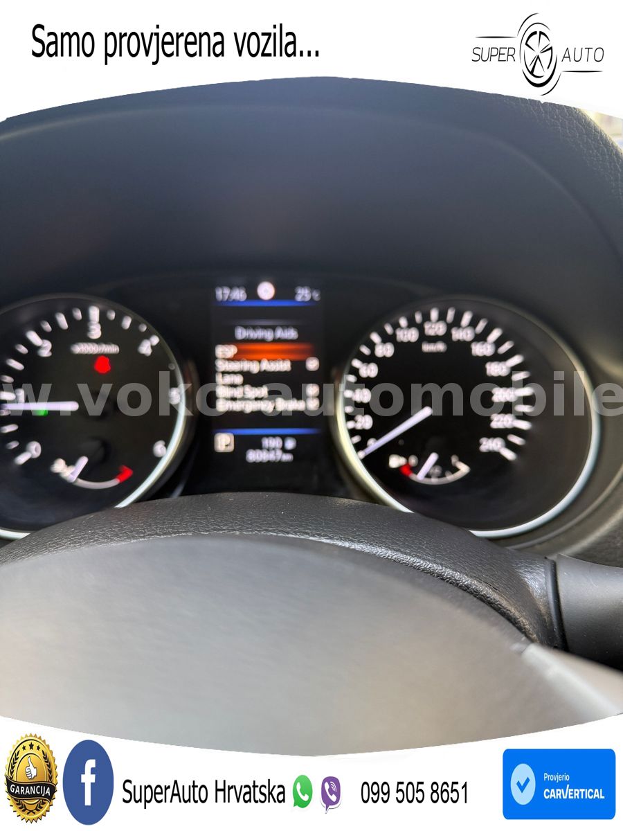 Nissan Qashqai 1.7 dCi (150 KS) 4x4 Xtronic Tekna LED+GR SJED+ACC
