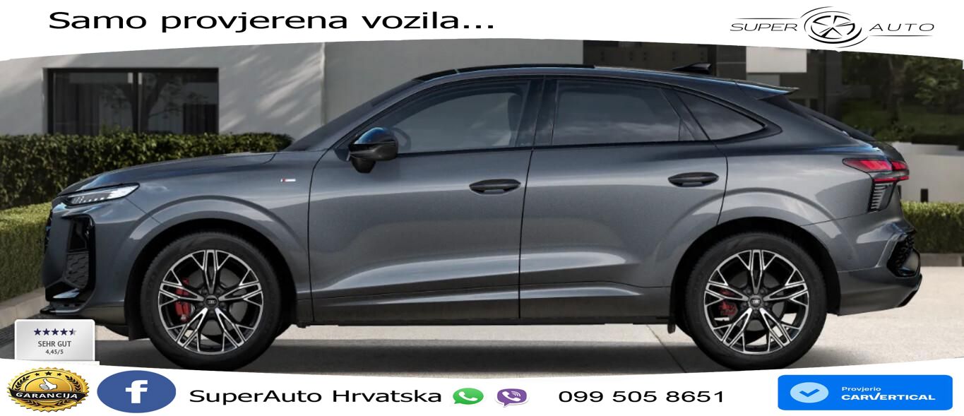 Audi Q3 Sportback 2.0 TDI (193 KS) quattro S tronic LED+GR SJED+ACC