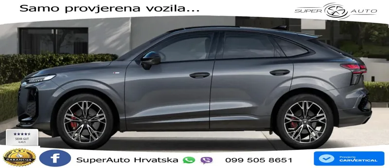 Audi Q3 Sportback 2.0 TDI (193 KS) quattro S tronic LED+GR SJED+ACC