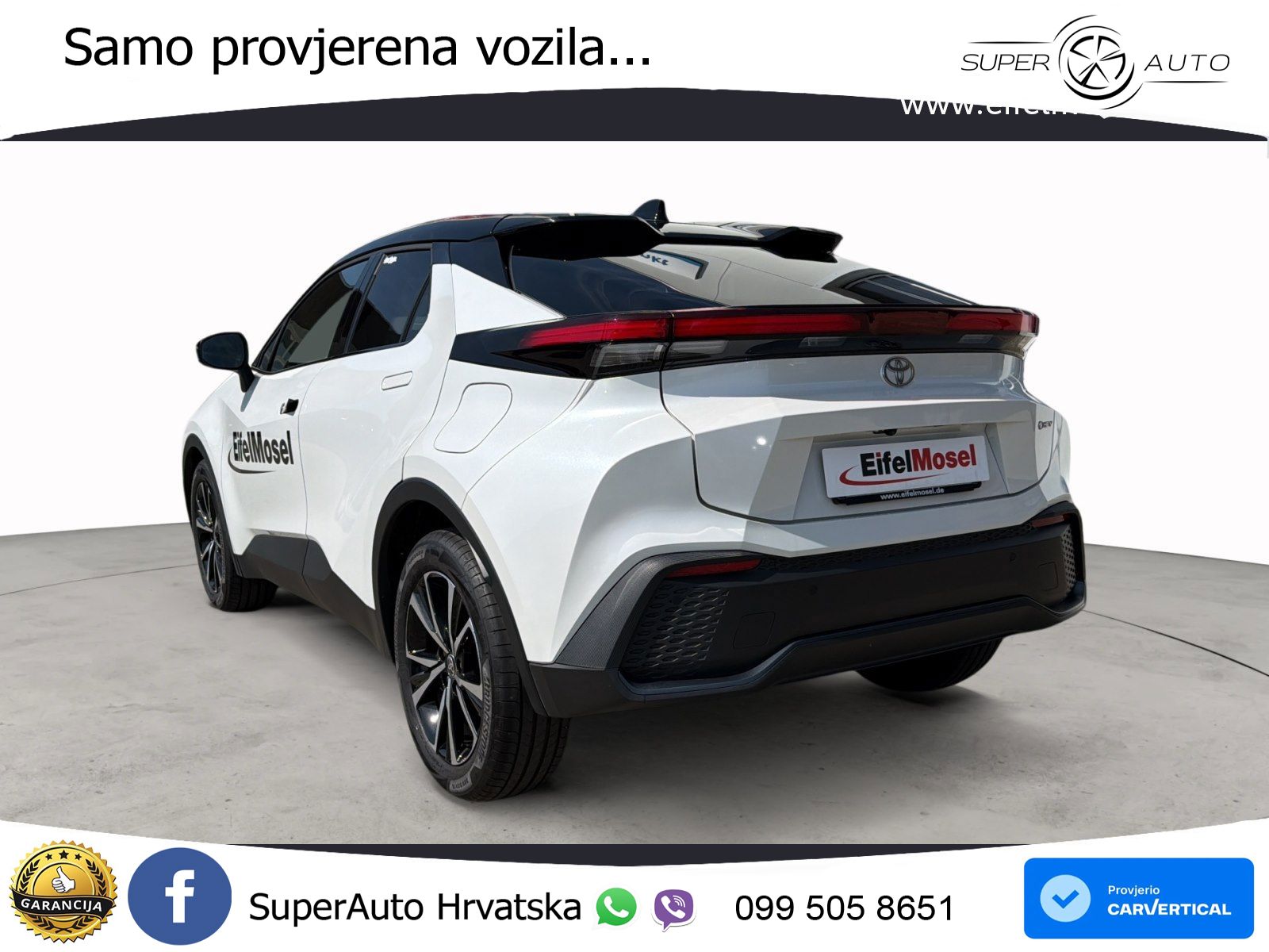 Toyota C-HR 1.8 (140 KS) Hybrid e-CVT Teamplayer LED+GR SJED+ACC