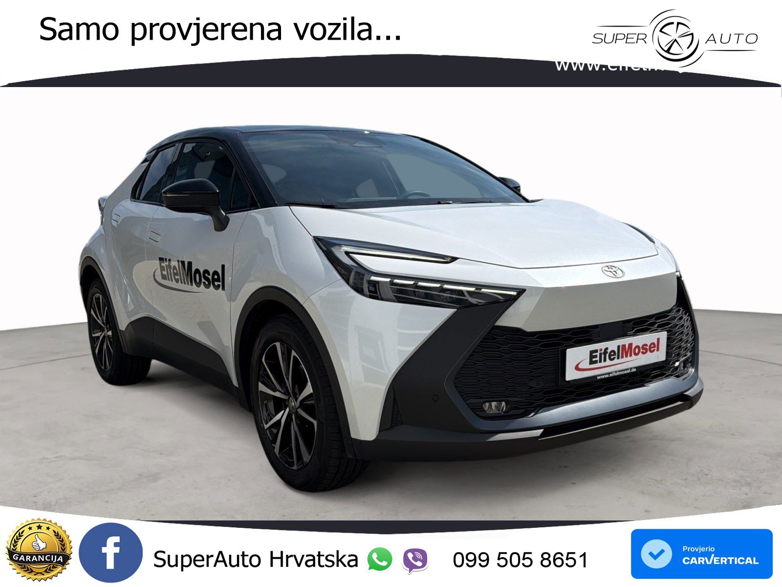 Toyota C-HR 1.8 (140 KS) Hybrid e-CVT Teamplayer LED+GR SJED+ACC