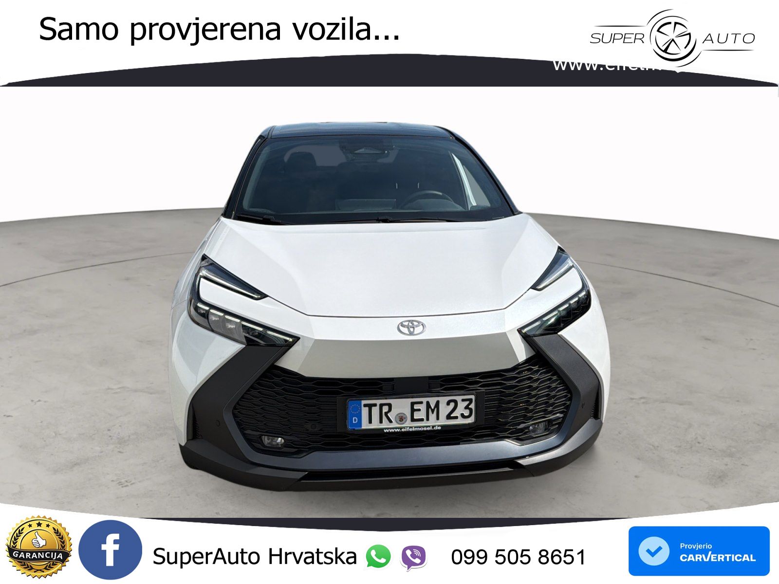 Toyota C-HR 1.8 (140 KS) Hybrid e-CVT Teamplayer LED+GR SJED+ACC