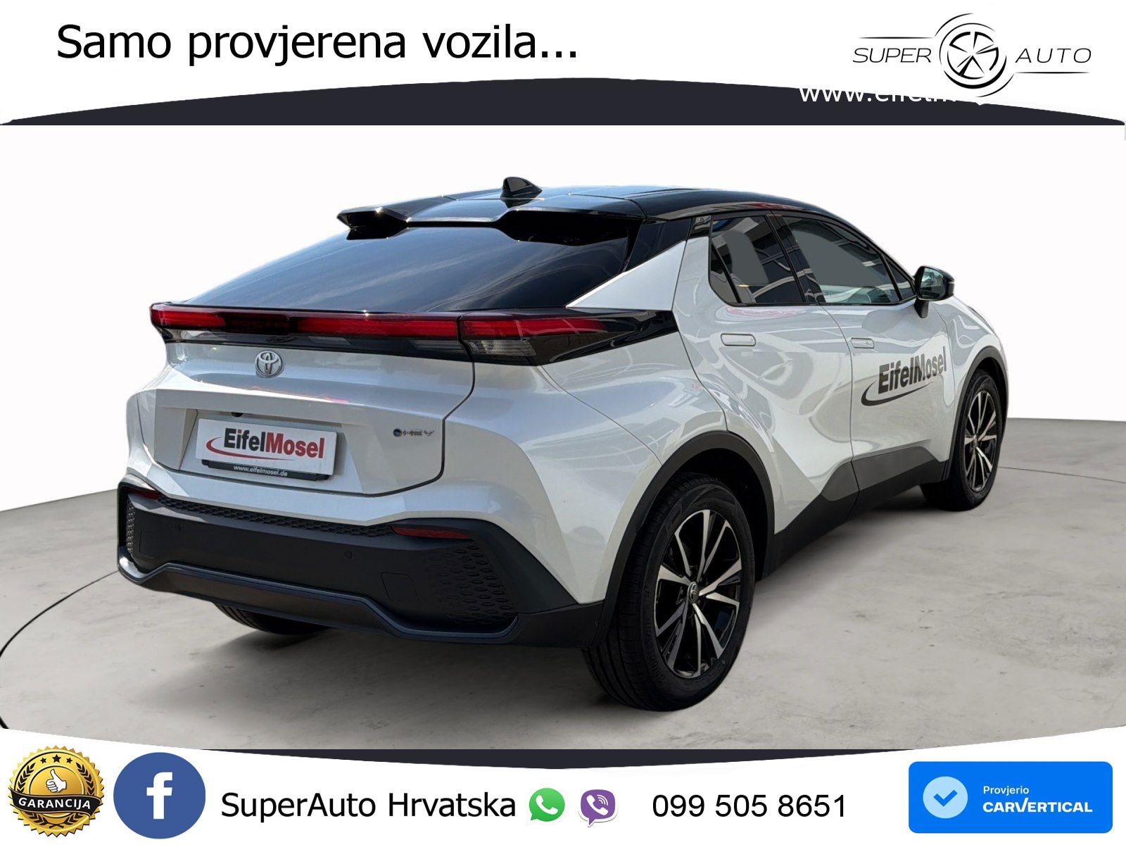 Toyota C-HR 1.8 (140 KS) Hybrid e-CVT Teamplayer LED+GR SJED+ACC