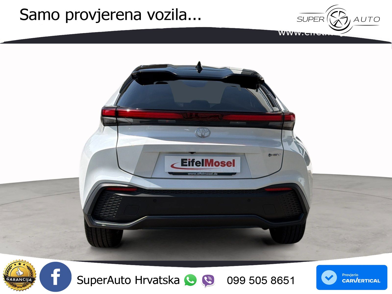 Toyota C-HR 1.8 (140 KS) Hybrid e-CVT Teamplayer LED+GR SJED+ACC