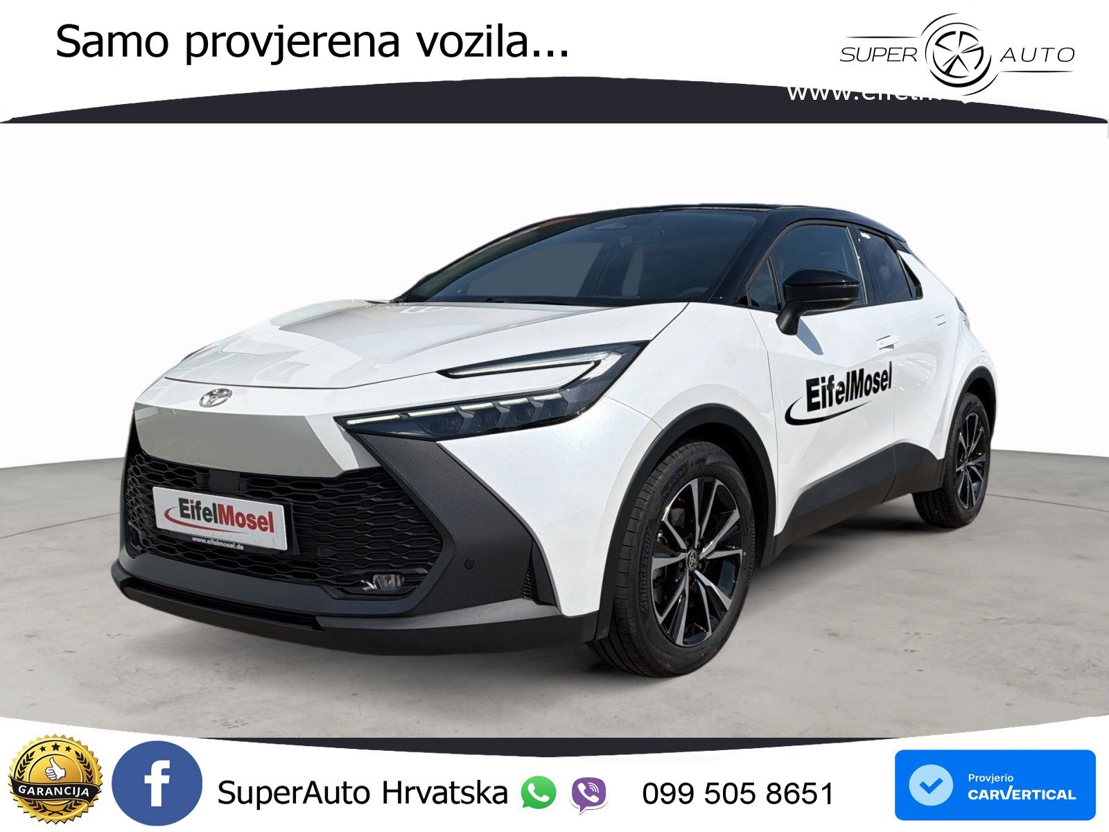 Toyota C-HR 1.8 (140 KS) Hybrid e-CVT Teamplayer LED+GR SJED+ACC