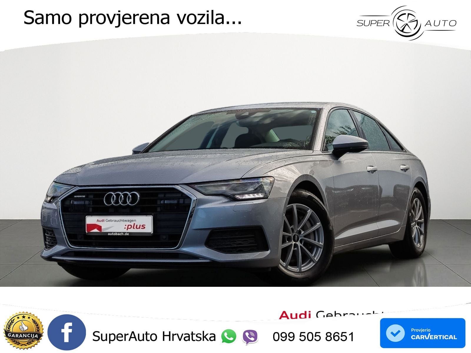 Audi A6 45 TDI V6 (245 KS) quattro ultra S tronic LED+GR SJED+ACC