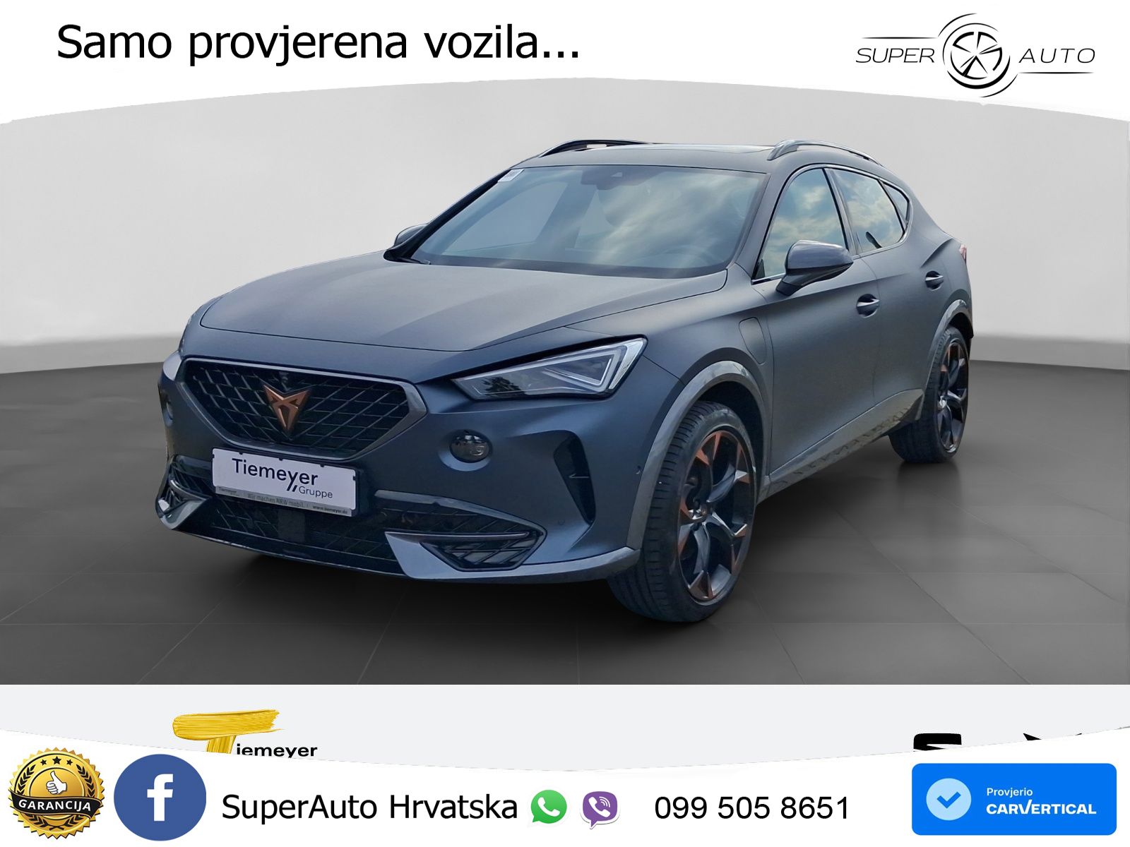 Cupra Formentor 1.4 TSI (204 KS) e-Hybrid DSG MATRIX+GR SJED+KAM