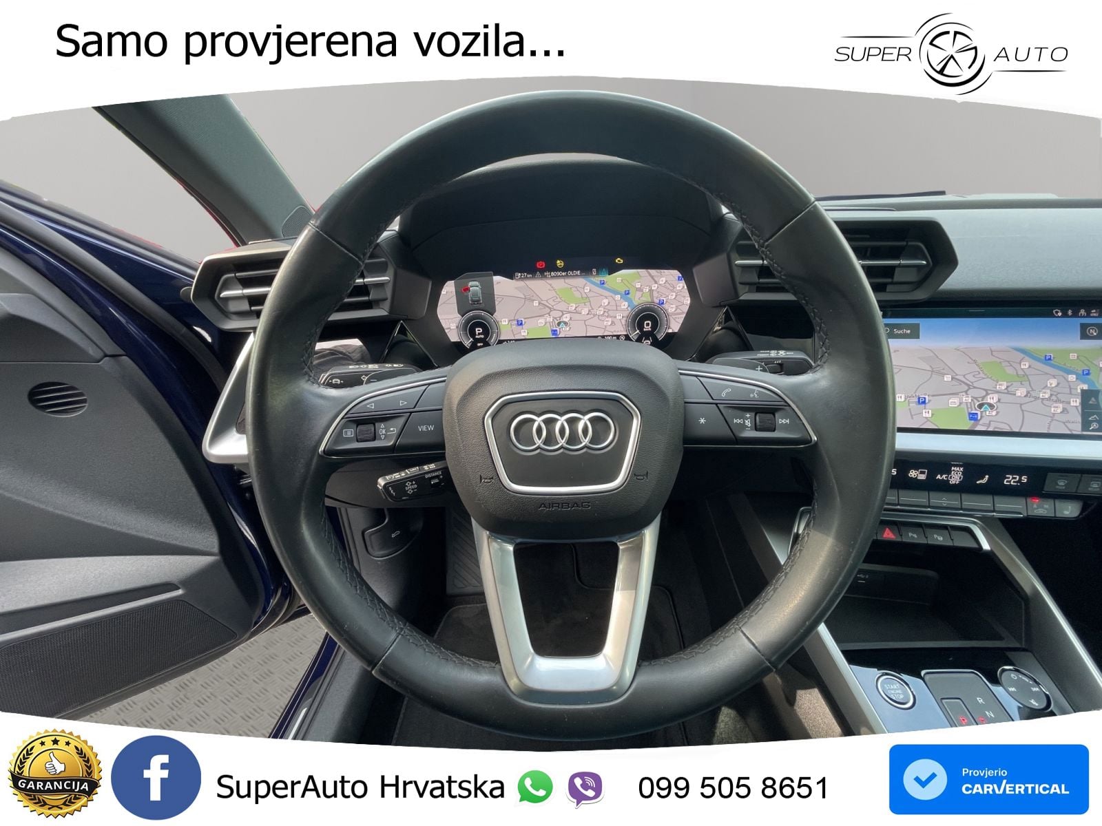 Audi A3 40 TFSIe (204 KS) S tronic LED+GR SJED+ACC