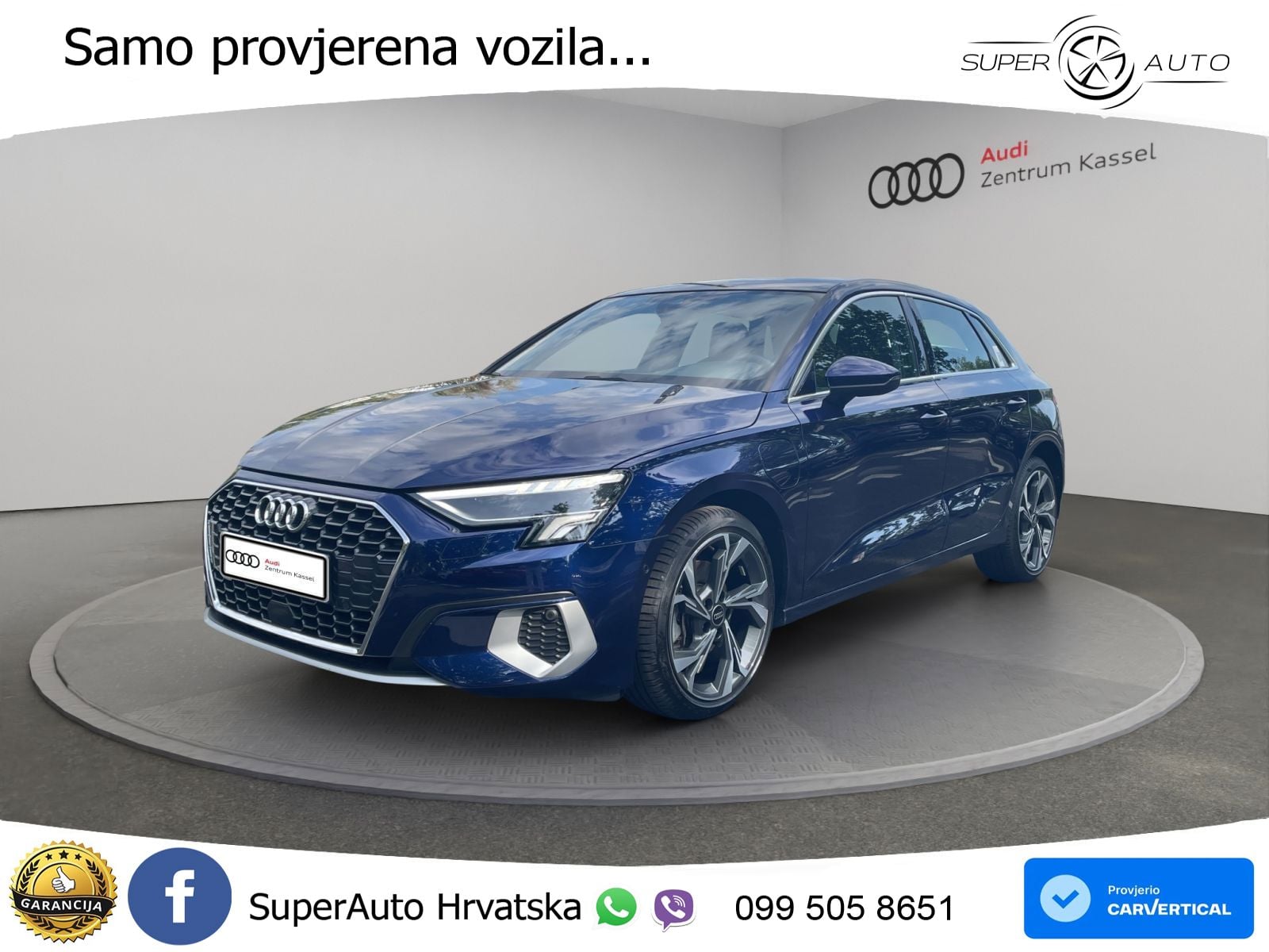 Audi A3 40 TFSIe (204 KS) S tronic LED+GR SJED+ACC