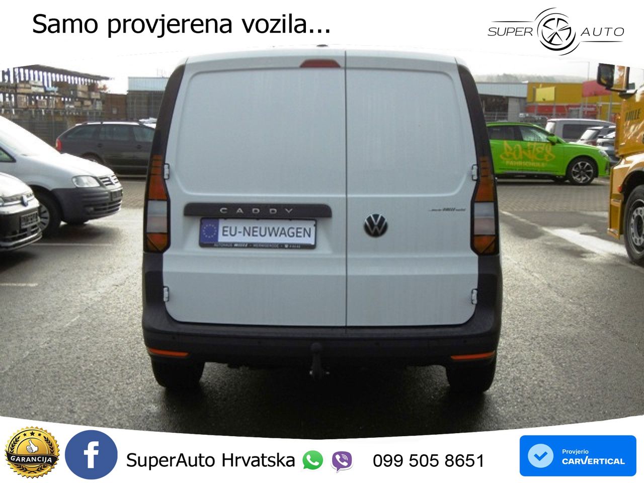 Volkswagen Caddy 1.5 TSI Cargo Basis Klima AHK ZV 116 KS