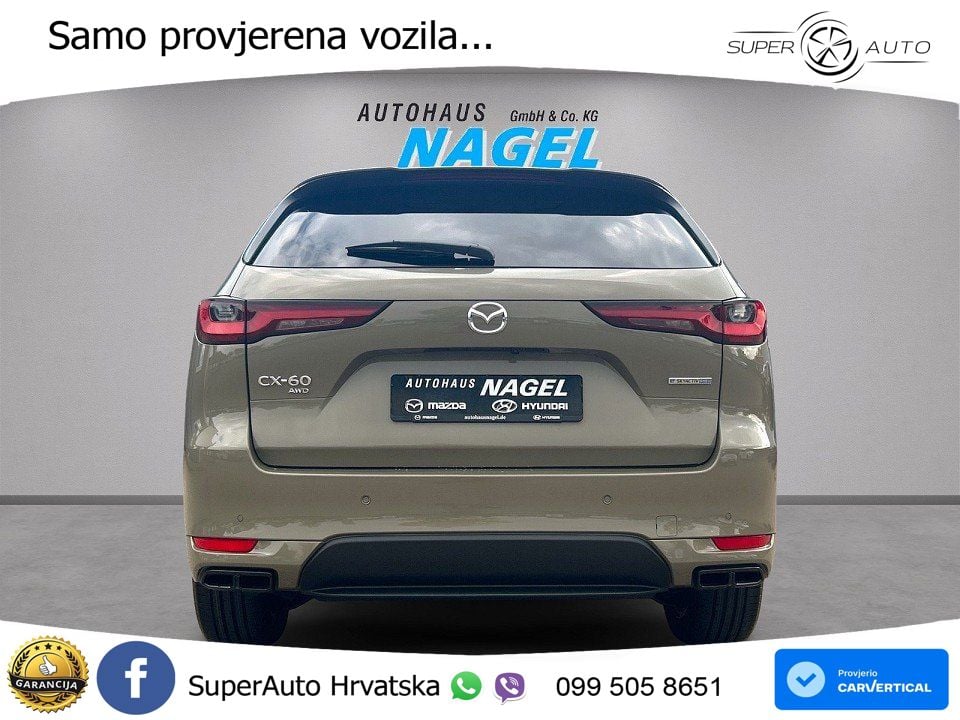 Mazda CX-60 2.5 e-Skyactiv (328 KS) AWD Automatic MATRIX+GR SJED+KAM