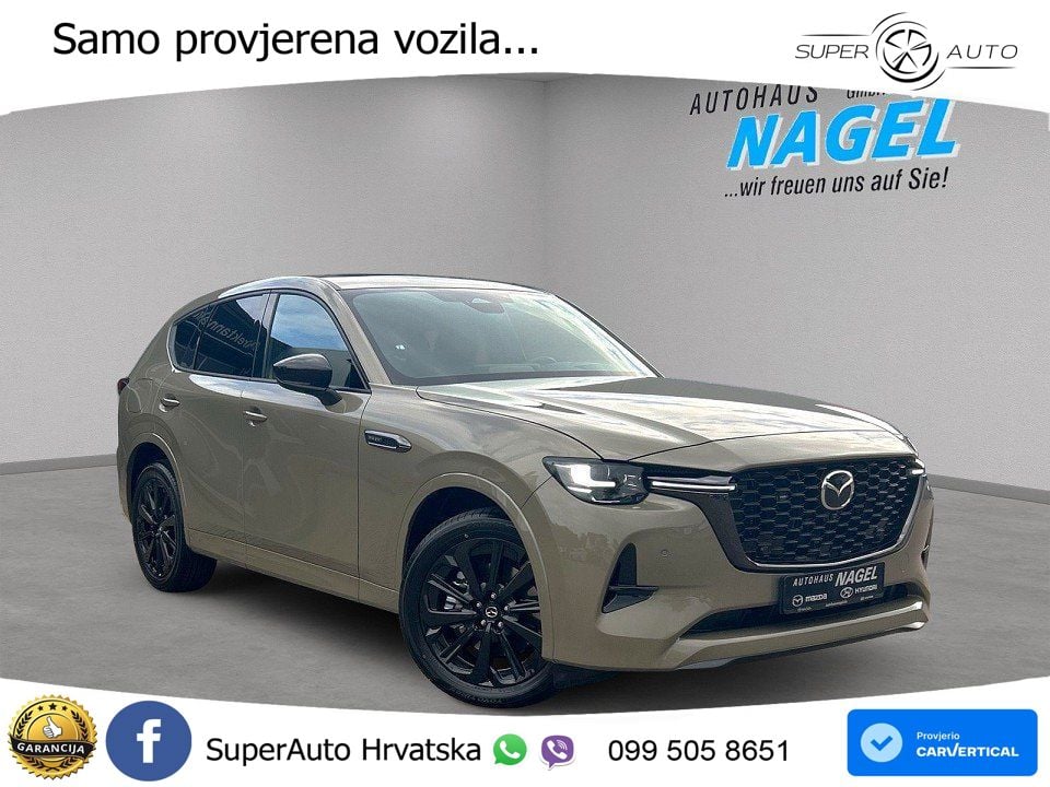 Mazda CX-60 2.5 e-Skyactiv (328 KS) AWD Automatic MATRIX+GR SJED+KAM