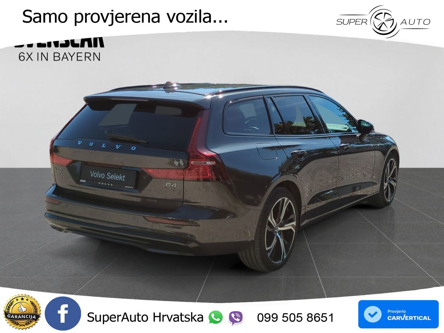 Volvo V60 2.0 B4 Diesel Geartronic LED+GR SJED+ACC
