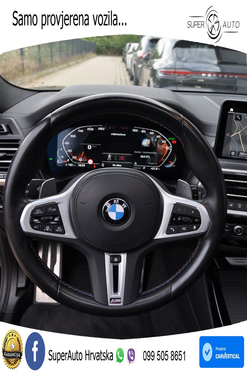 BMW X3 M40d xDrive Steptronic LED+GR SJED+ACC