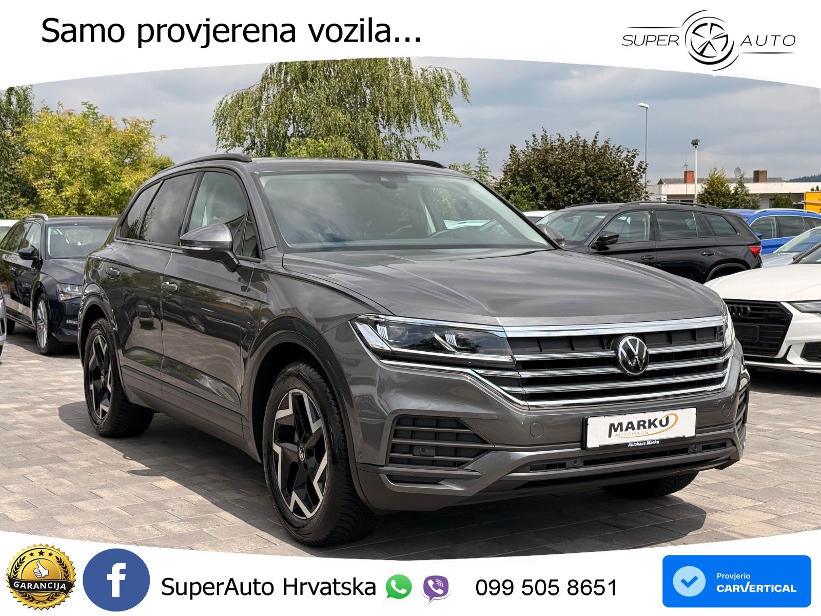 Volkswagen Touareg 3.0 V6 TDI (231 KS) 4MOTION Tiptronic ZRAČNI+ACC+GR SJED+KAM