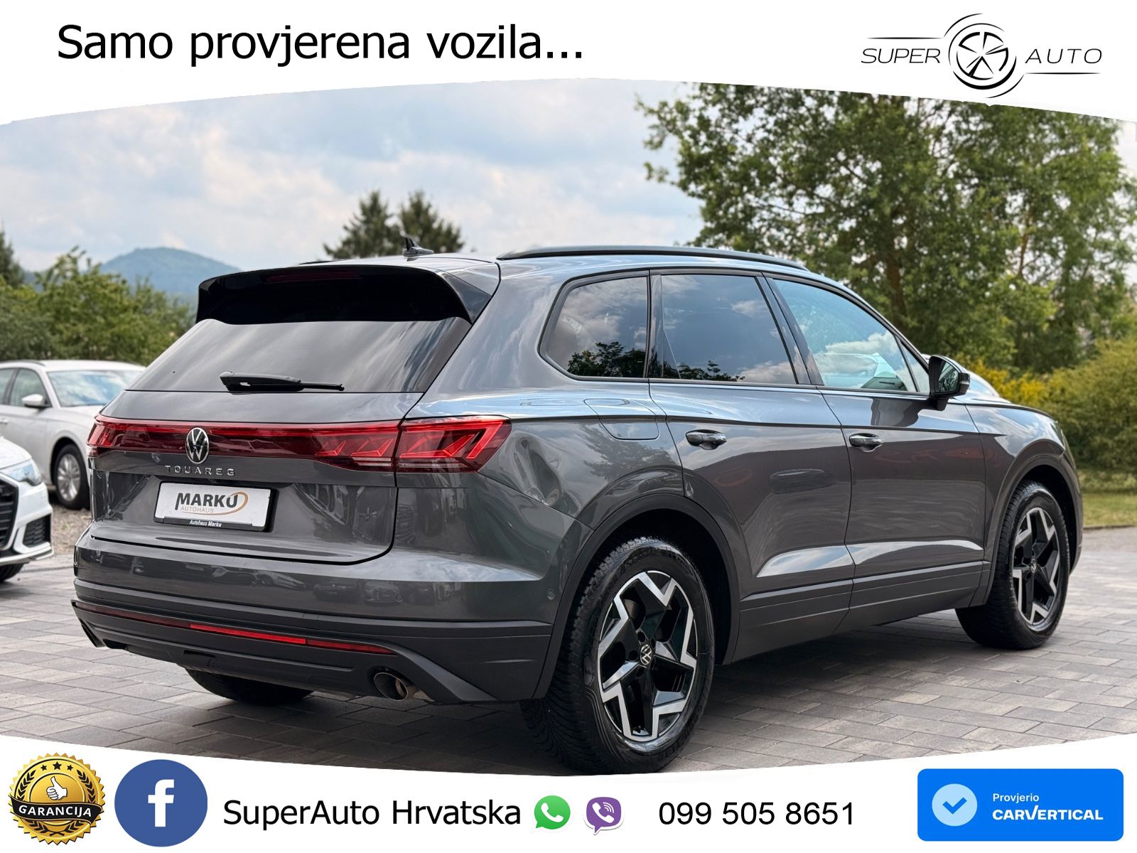 Volkswagen Touareg 3.0 V6 TDI (231 KS) 4MOTION Tiptronic ZRAČNI+ACC+GR SJED+KAM