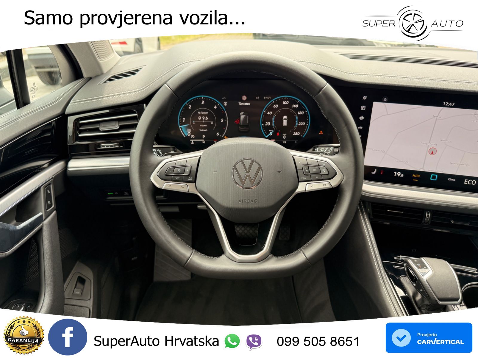 Volkswagen Touareg 3.0 V6 TDI (231 KS) 4MOTION Tiptronic ZRAČNI+ACC+GR SJED+KAM
