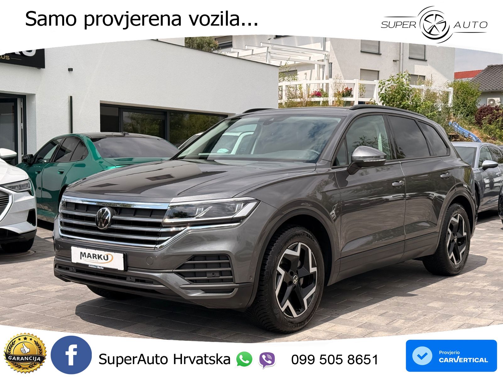 Volkswagen Touareg 3.0 V6 TDI (231 KS) 4MOTION Tiptronic ZRAČNI+ACC+GR SJED+KAM