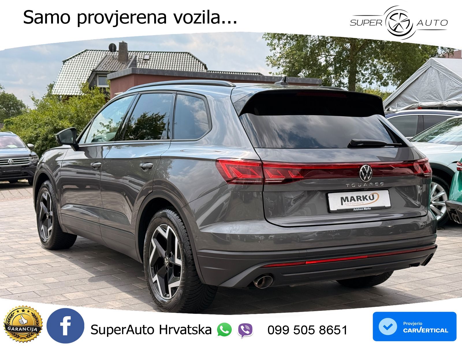 Volkswagen Touareg 3.0 V6 TDI (231 KS) 4MOTION Tiptronic ZRAČNI+ACC+GR SJED+KAM