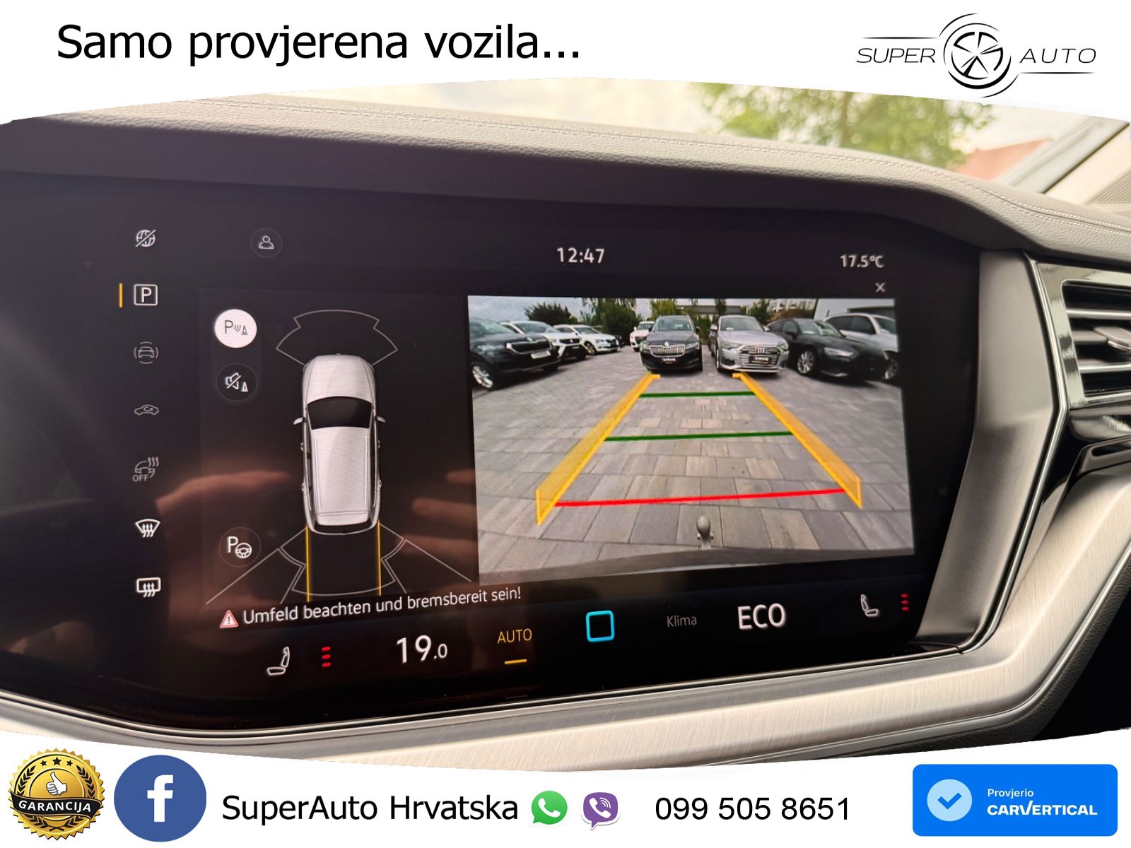 Volkswagen Touareg 3.0 V6 TDI (231 KS) 4MOTION Tiptronic ZRAČNI+ACC+GR SJED+KAM
