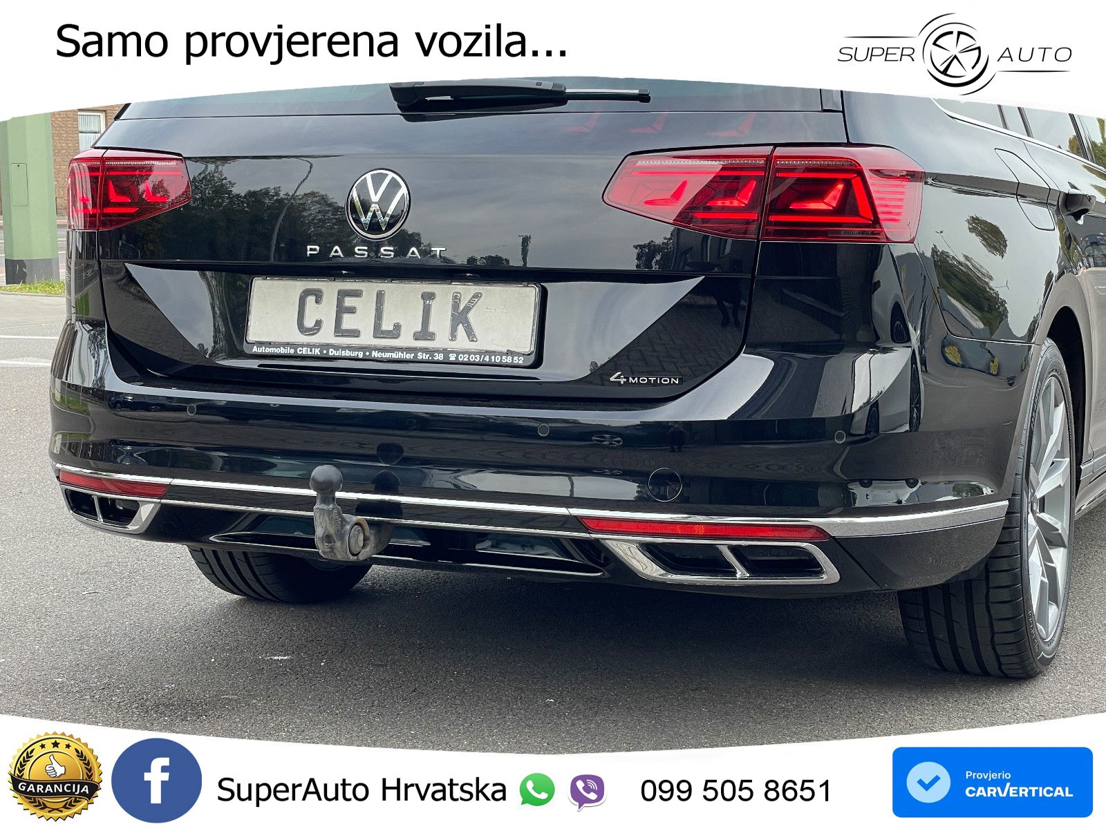 Volkswagen Passat Variant 2.0 TDI (200 KS) 4MOTION DSG R-Line LED+GR SJED+ACC