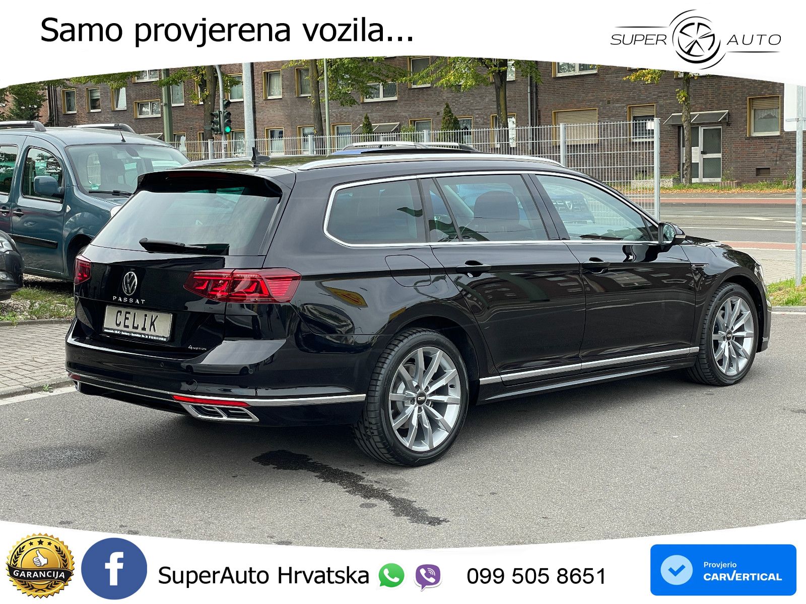 Volkswagen Passat Variant 2.0 TDI (200 KS) 4MOTION DSG R-Line LED+GR SJED+ACC