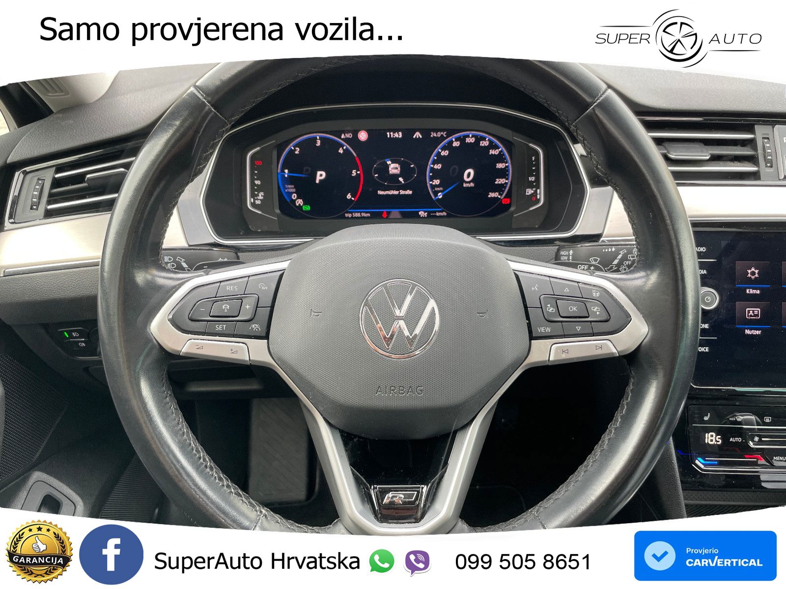 Volkswagen Passat Variant 2.0 TDI (200 KS) 4MOTION DSG R-Line LED+GR SJED+ACC