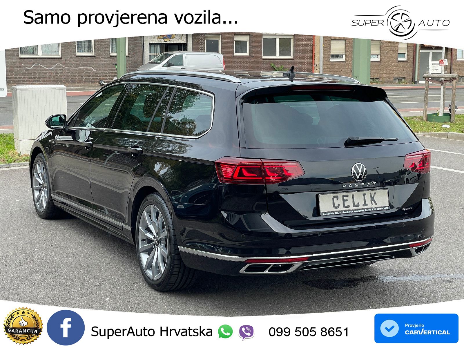 Volkswagen Passat Variant 2.0 TDI (200 KS) 4MOTION DSG R-Line LED+GR SJED+ACC