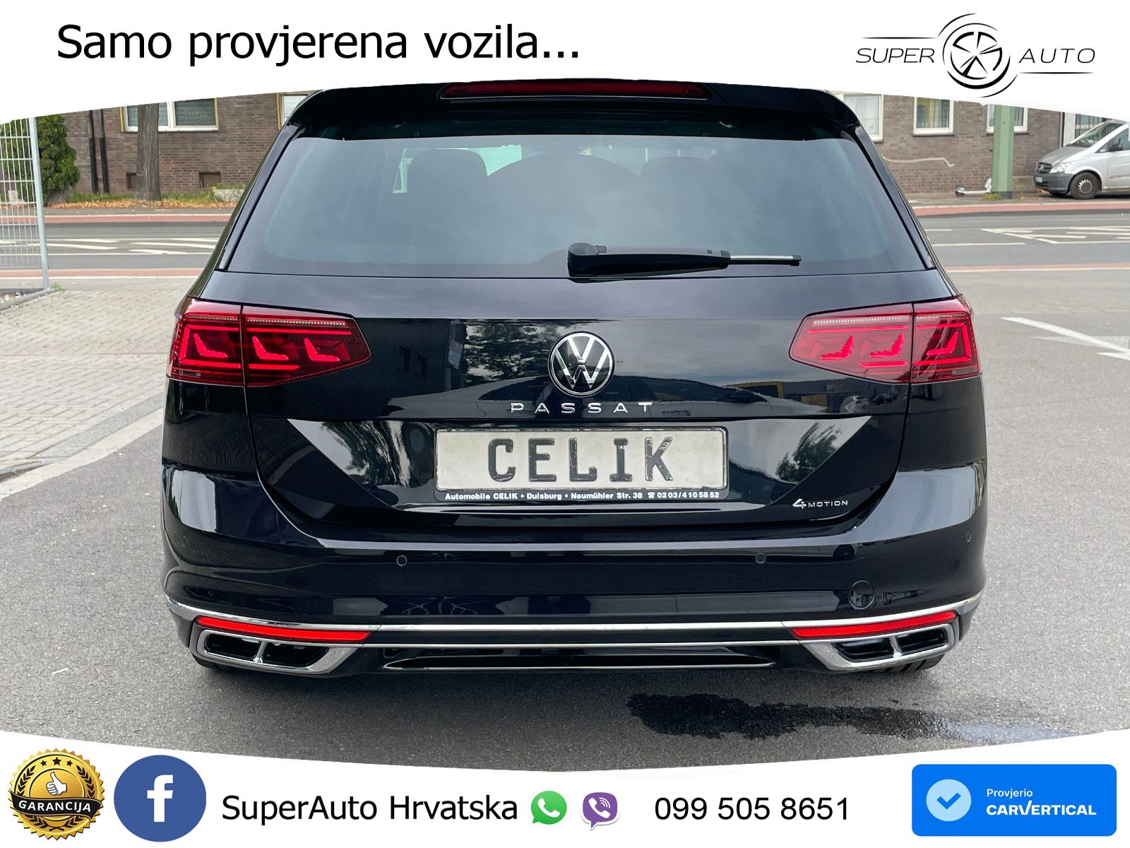 Volkswagen Passat Variant 2.0 TDI (200 KS) 4MOTION DSG R-Line LED+GR SJED+ACC