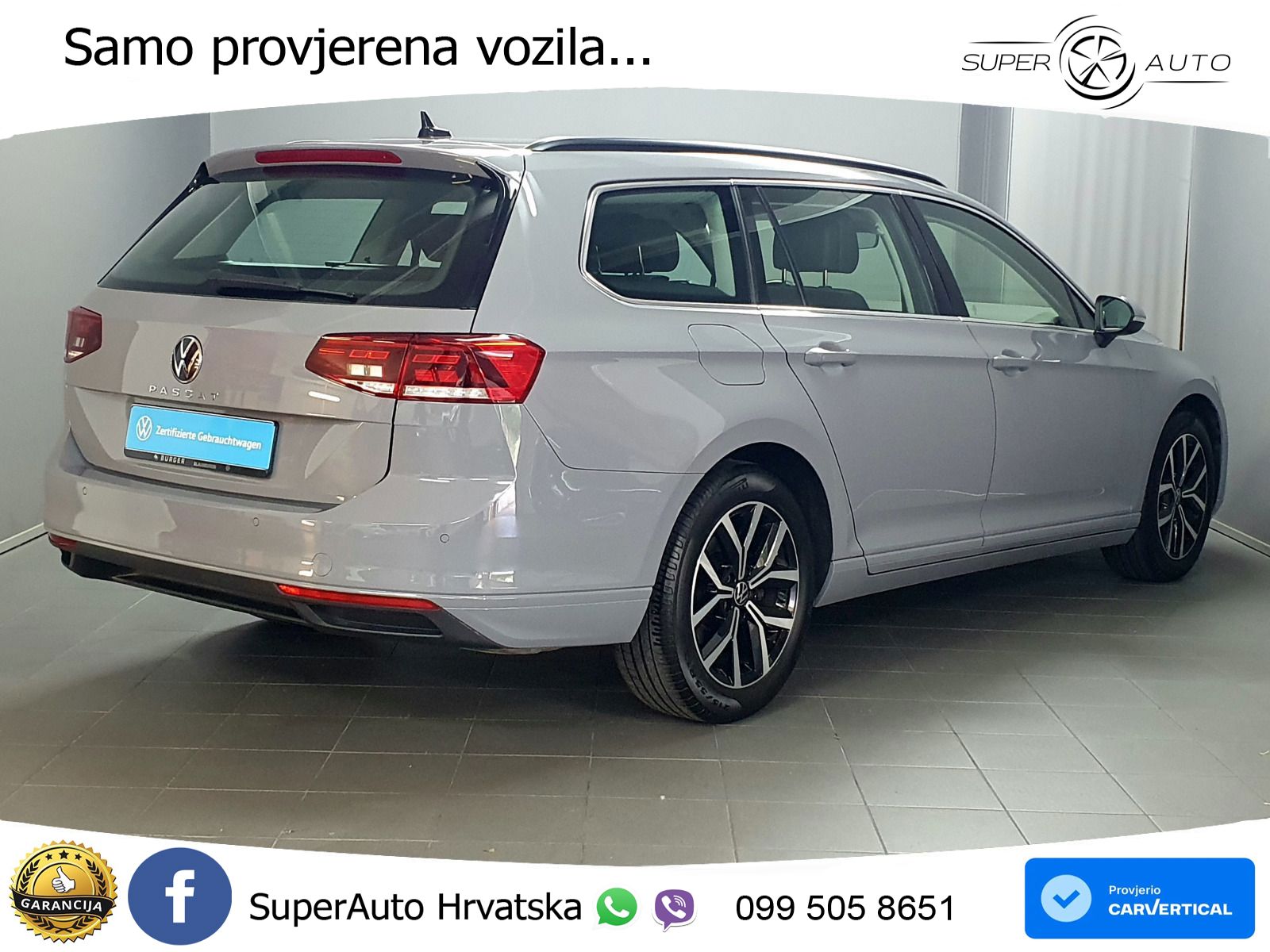 Volkswagen Passat Variant 2.0 TSI (190 KS) DSG Business LED+GR SJED+ACC