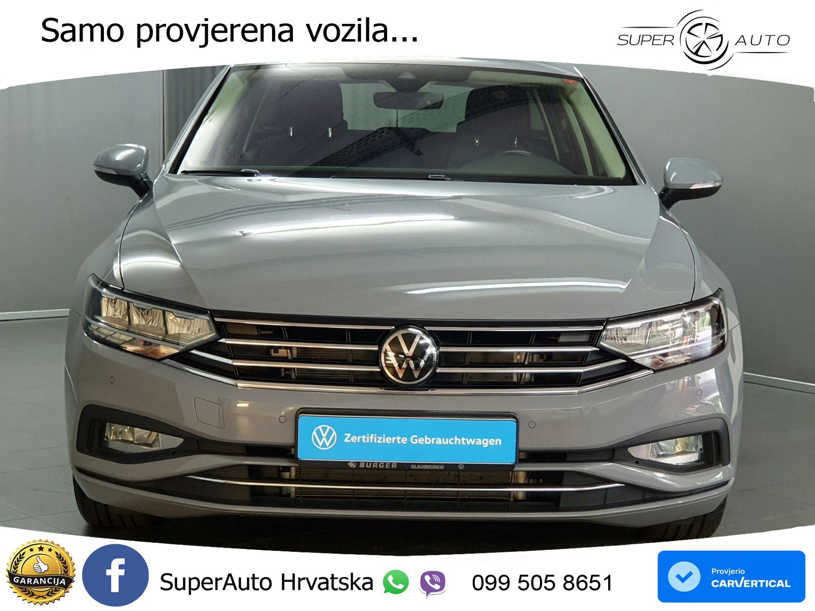 Volkswagen Passat Variant 2.0 TSI (190 KS) DSG Business LED+GR SJED+ACC