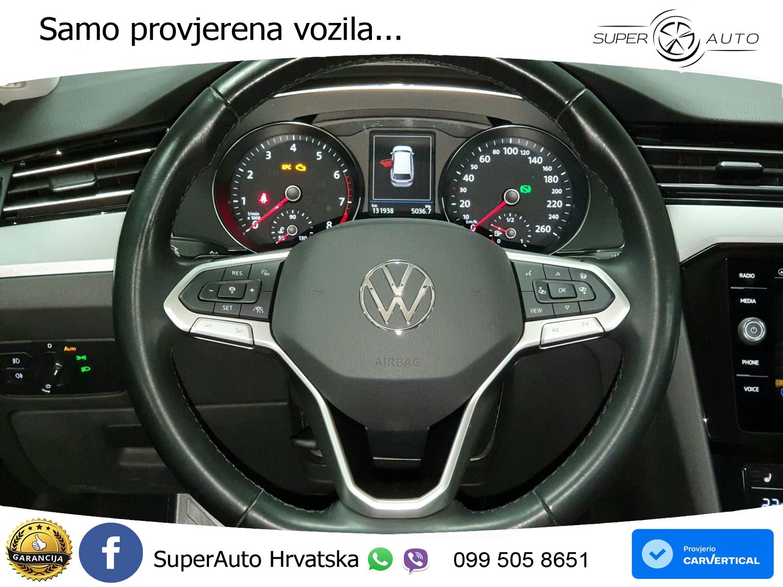 Volkswagen Passat Variant 2.0 TSI (190 KS) DSG Business LED+GR SJED+ACC
