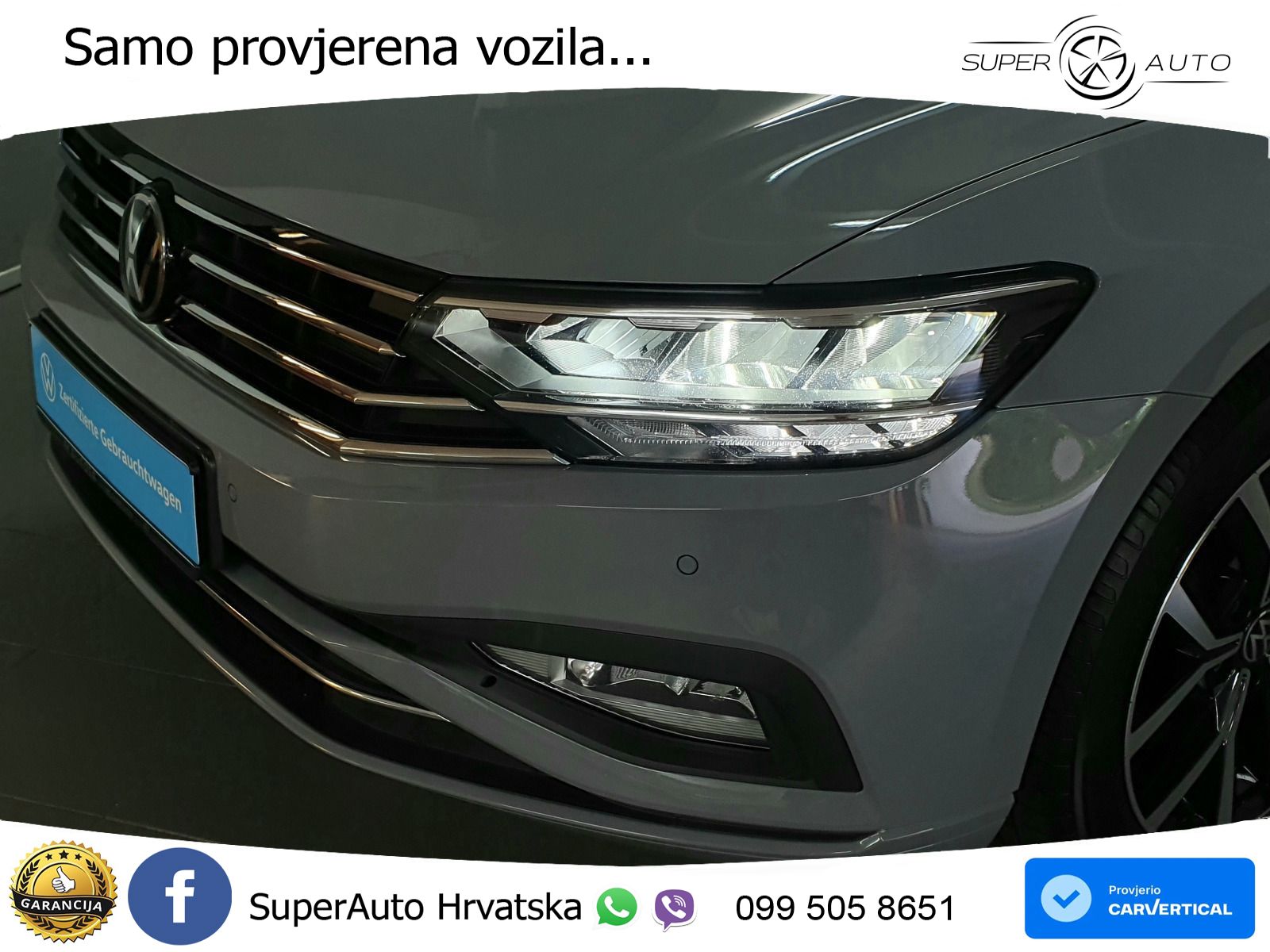Volkswagen Passat Variant 2.0 TSI (190 KS) DSG Business LED+GR SJED+ACC