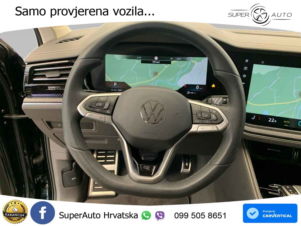 Volkswagen Touareg 3.0 V6 TDI (286 KS) 4MOTION Tiptronic ZRAČNI+ACC+GR SJED+KAM