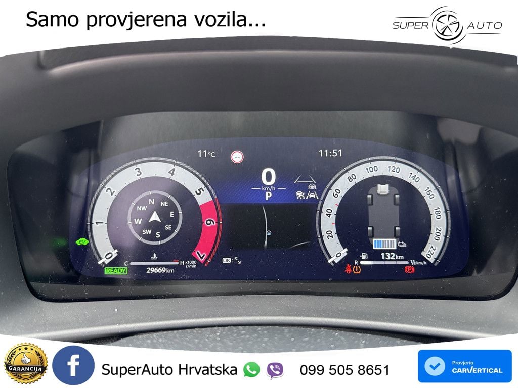 Toyota C-HR 1.8 (140 KS) Hybrid e-CVT Team Deutschland LED+GR SJED+ACC