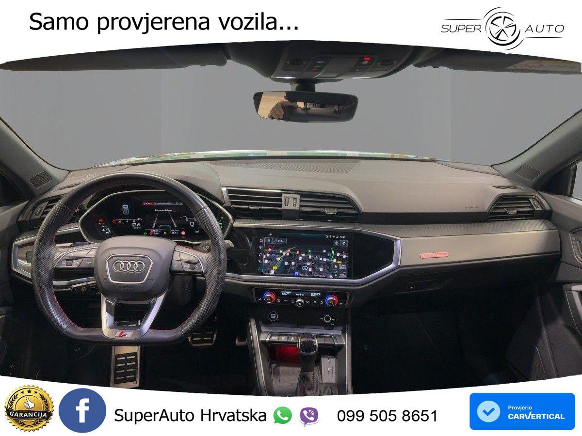 Audi Q3 Sportback 45 TFSI (245 KS) quattro S tronic S line MATRIX+GR SJED+KAM