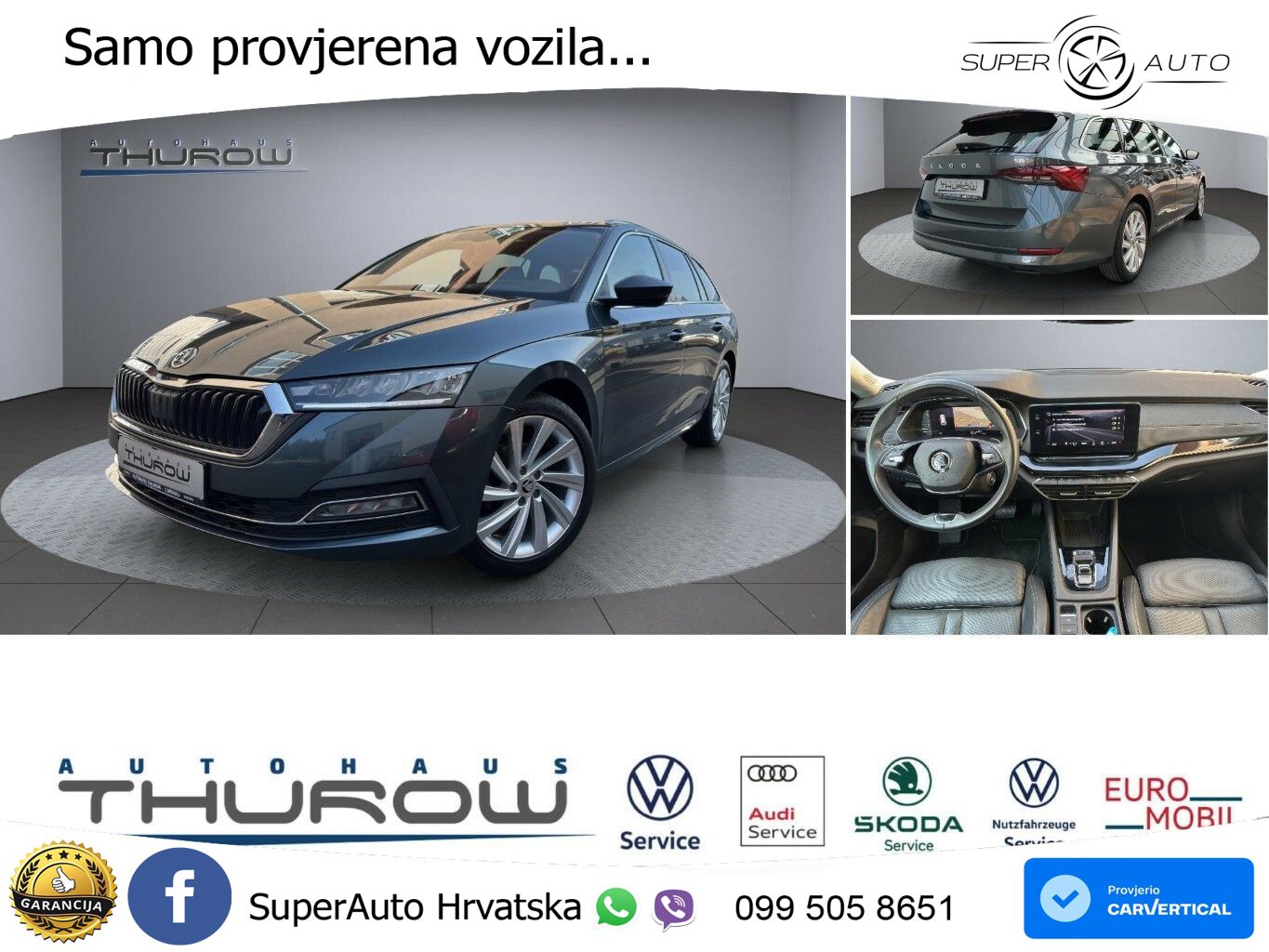 Škoda Octavia Combi 2.0 TDI (150 KS) DSG