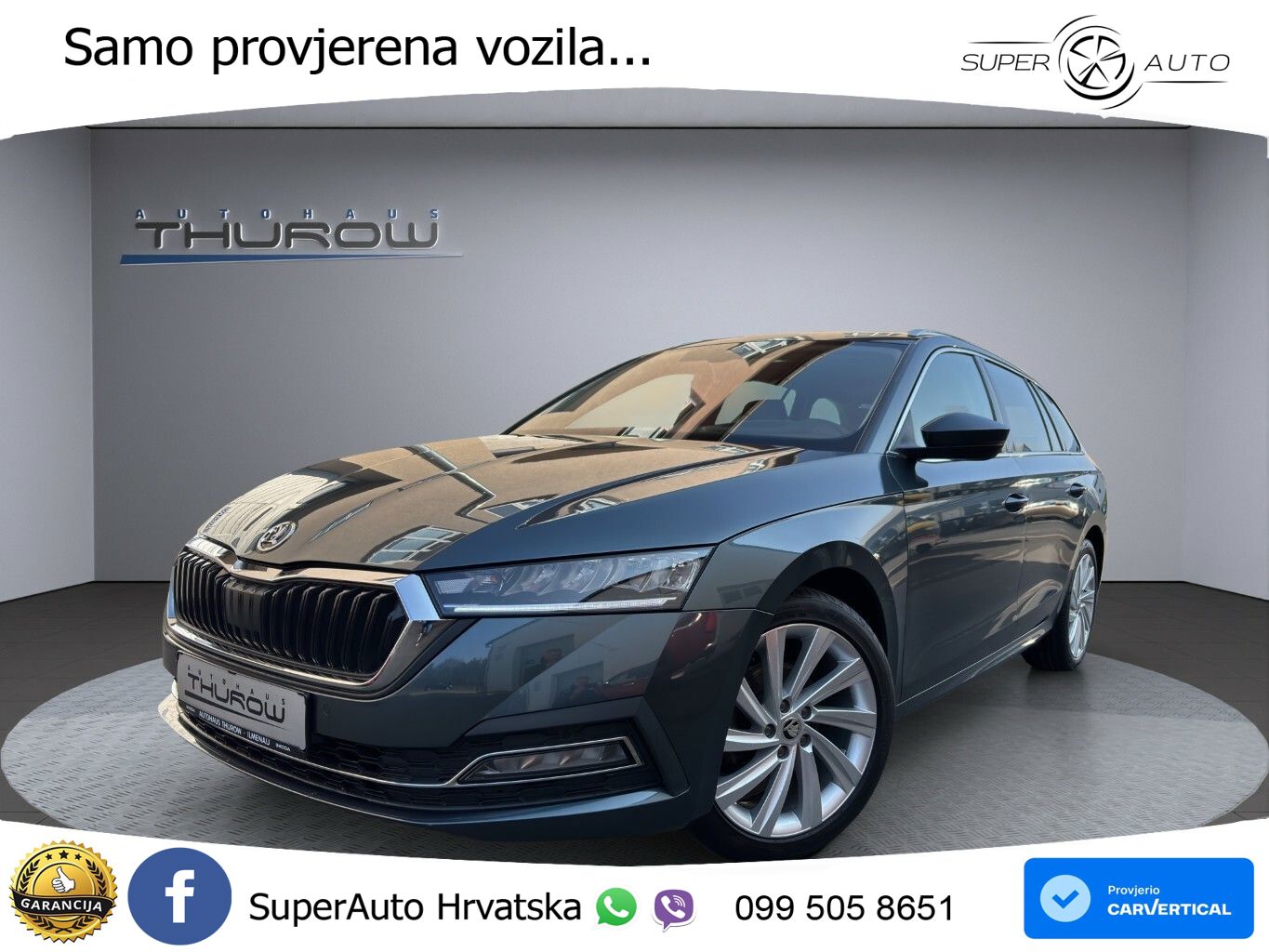 Škoda Octavia Combi 2.0 TDI (150 KS) DSG
