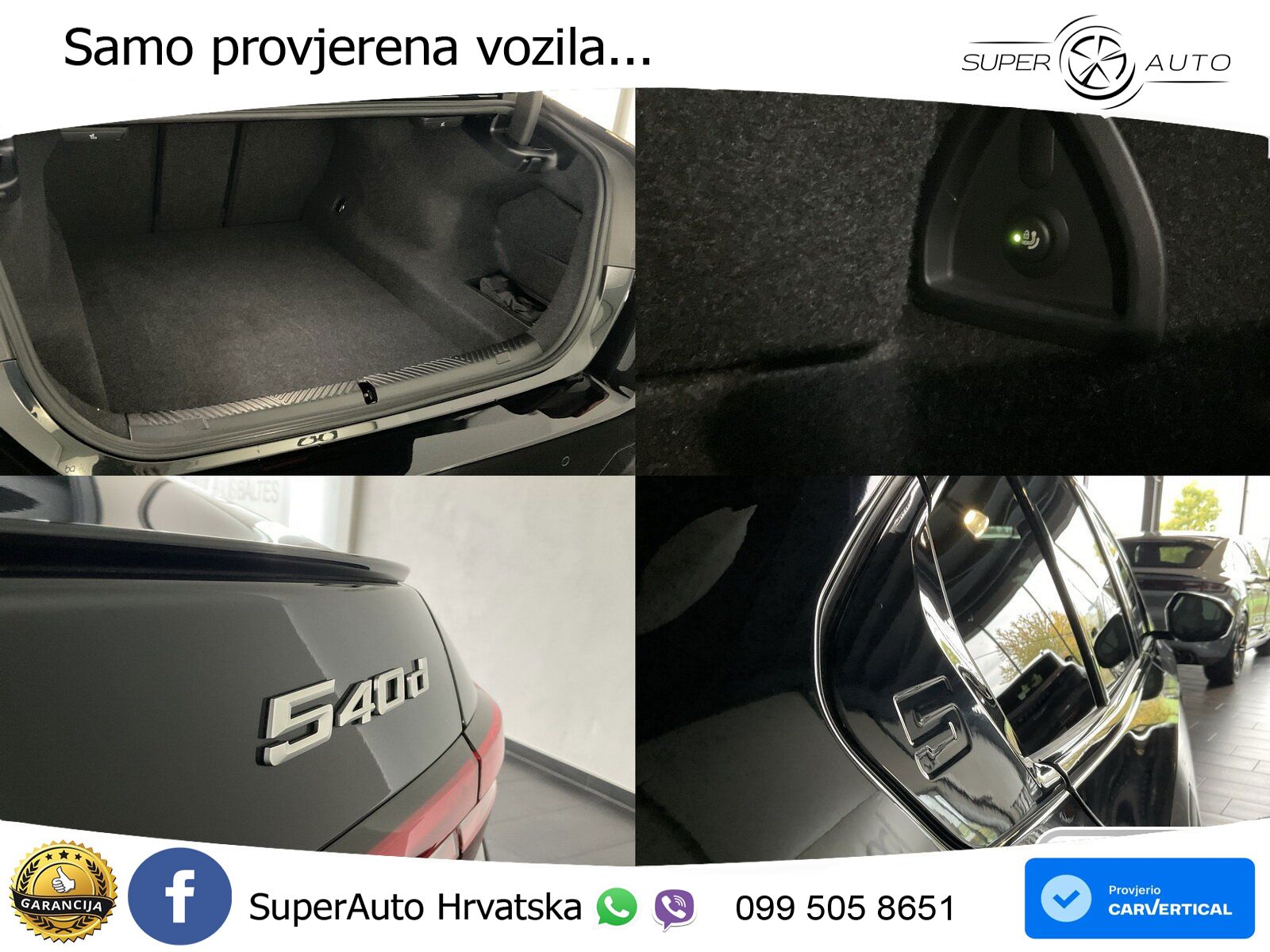 BMW 540d (303 KS) xDrive Steptronic M Sport LED+GR SJED+ACC