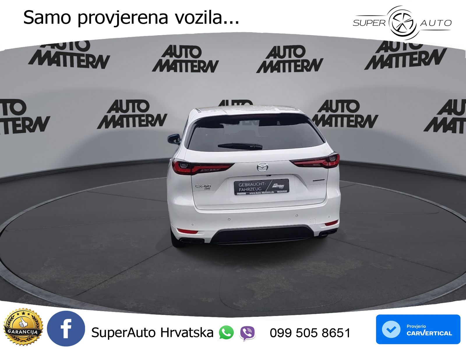 Mazda CX-60 2.5 e-Skyactiv (328 KS) AWD Automatic MATRIX+GR SJED+KAM