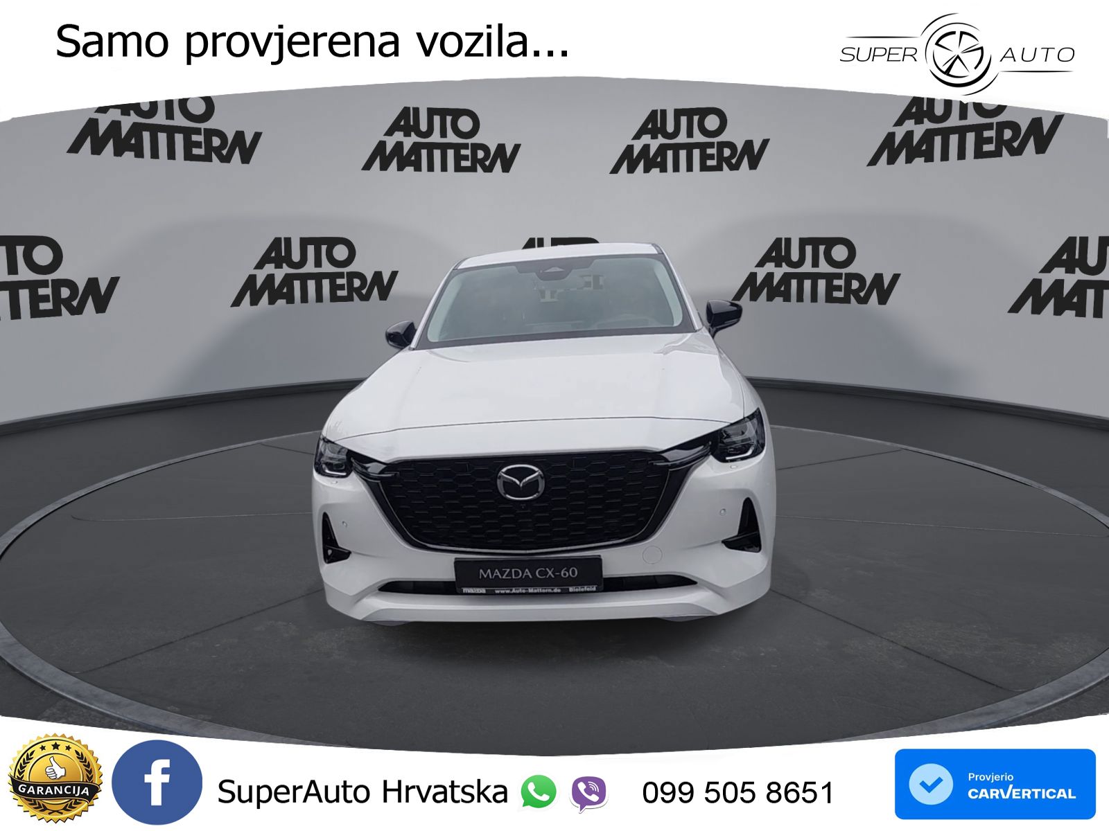 Mazda CX-60 2.5 e-Skyactiv (328 KS) AWD Automatic MATRIX+GR SJED+KAM