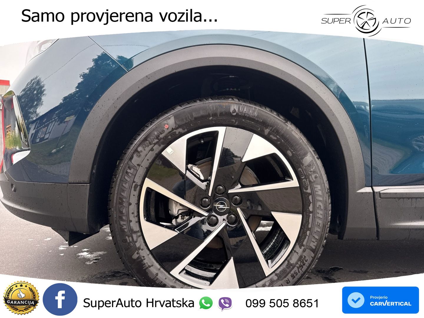 Opel Grandland 1.2 Turbo (145 KS) Hybrid eDCT GS LED+GR SJED+ACC