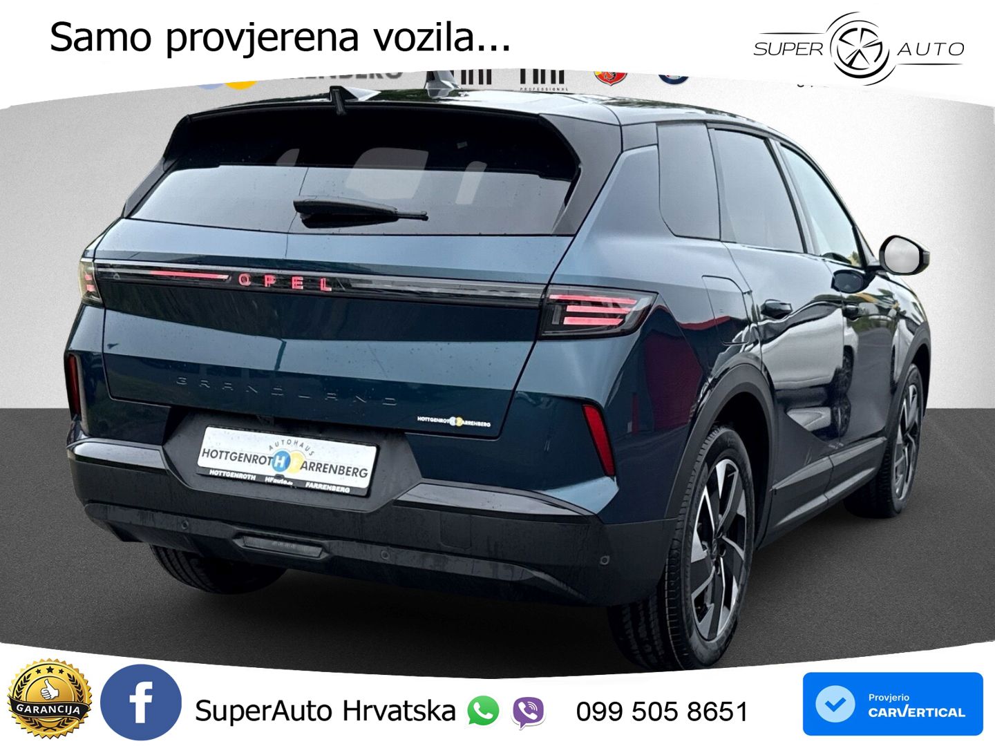 Opel Grandland 1.2 Turbo (145 KS) Hybrid eDCT GS LED+GR SJED+ACC