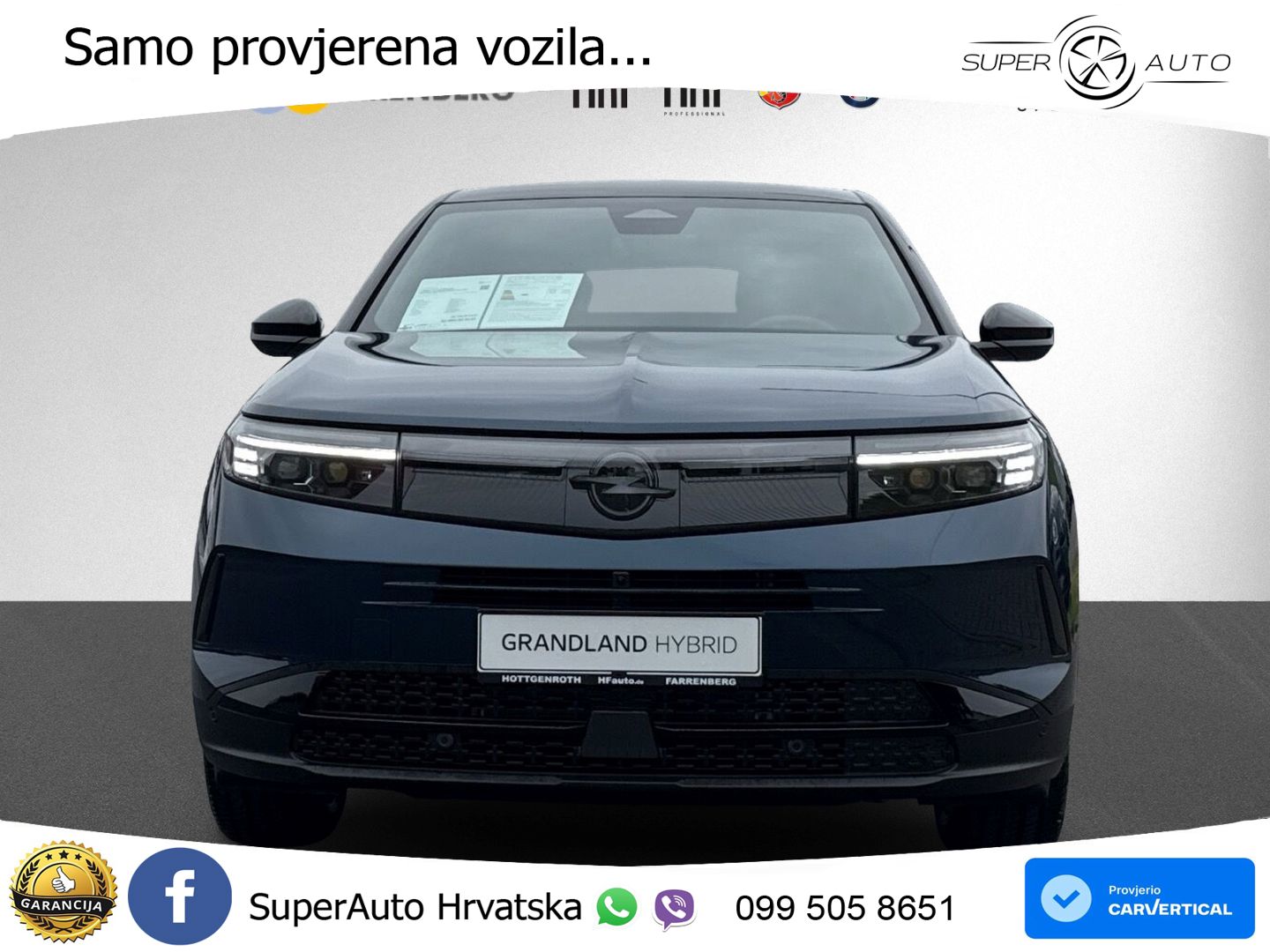 Opel Grandland 1.2 Turbo (145 KS) Hybrid eDCT GS LED+GR SJED+ACC